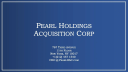 Profile picture for
            Pearl Holdings Acquisition Corp